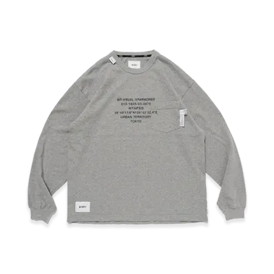 WTAPS Insect / LS / Cotton "Ash Gray"