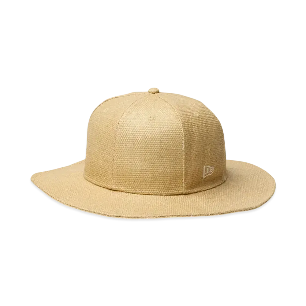 NEW ERA Fitted Brim Hat Mesh Powered by GORO NAKATSUGAWA (min-nano) "Paper Natural"