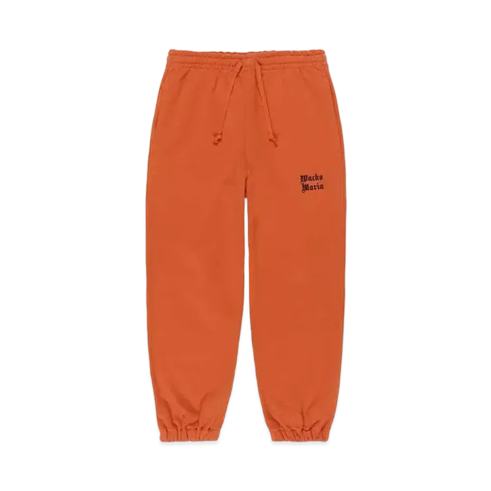 WACKO MARIA Heavy Weight Sweat Pants "Orange"