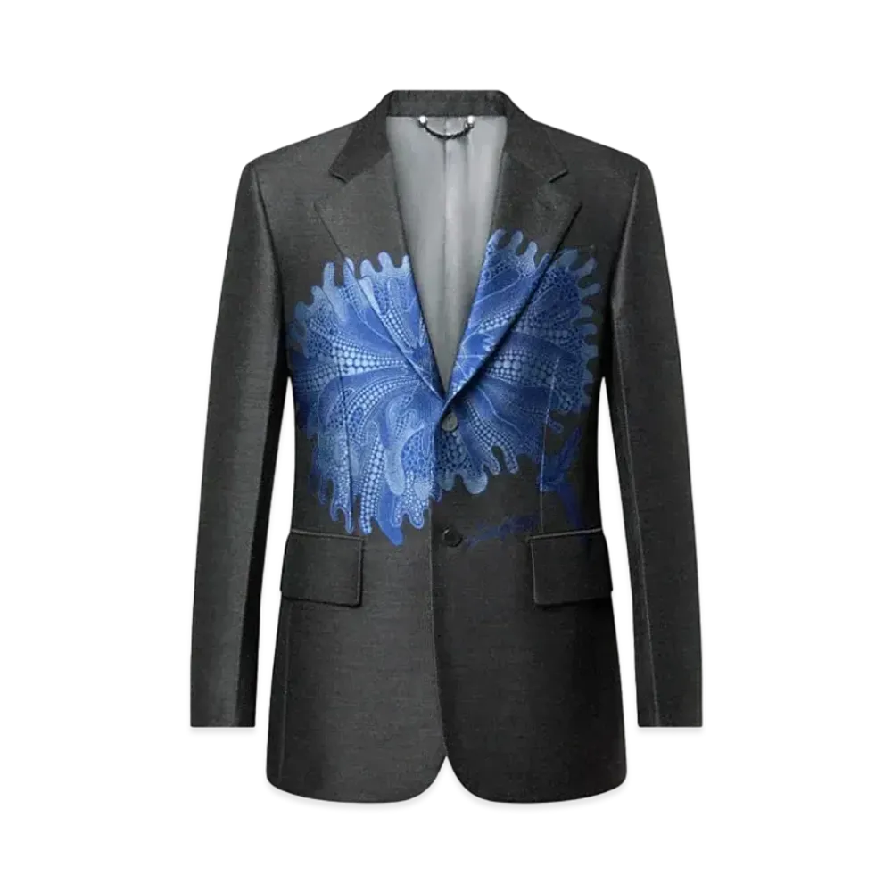 Louis Vuitton x Yayoi Kusama Psychedelic Flower Tailored Jacket "Gris"