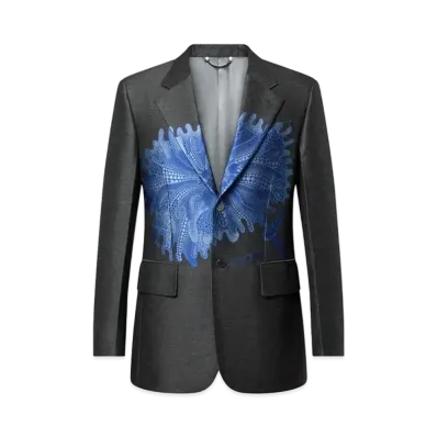 Louis Vuitton x Yayoi Kusama Psychedelic Flower Tailored Jacket "Gris"
