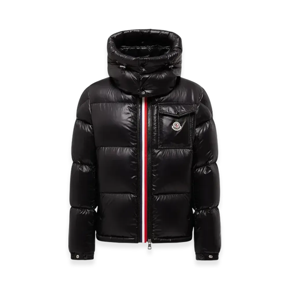 MONCLER Montbeliard Hooded Short Down Jacket "Black"
