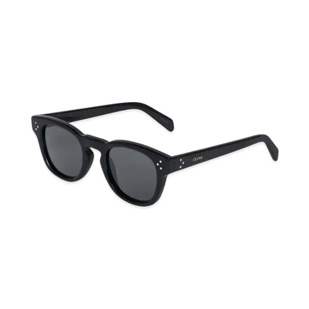 CELINE Black Frame 42 Sunglasses in Acetate "Black"