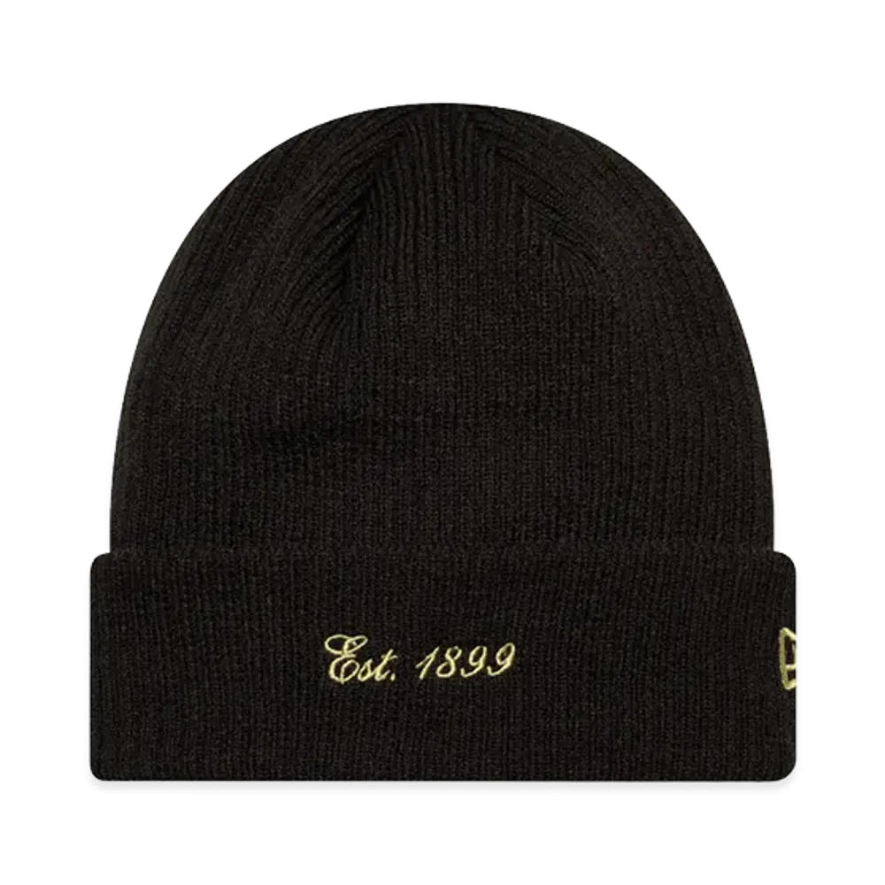 NEW ERA x AC Milan Basic Cuff Knit Est. 1899 "Black"