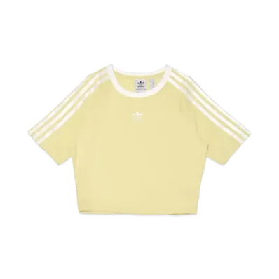 adidas 3-Stripes Baby Tee "Powder Yellow"