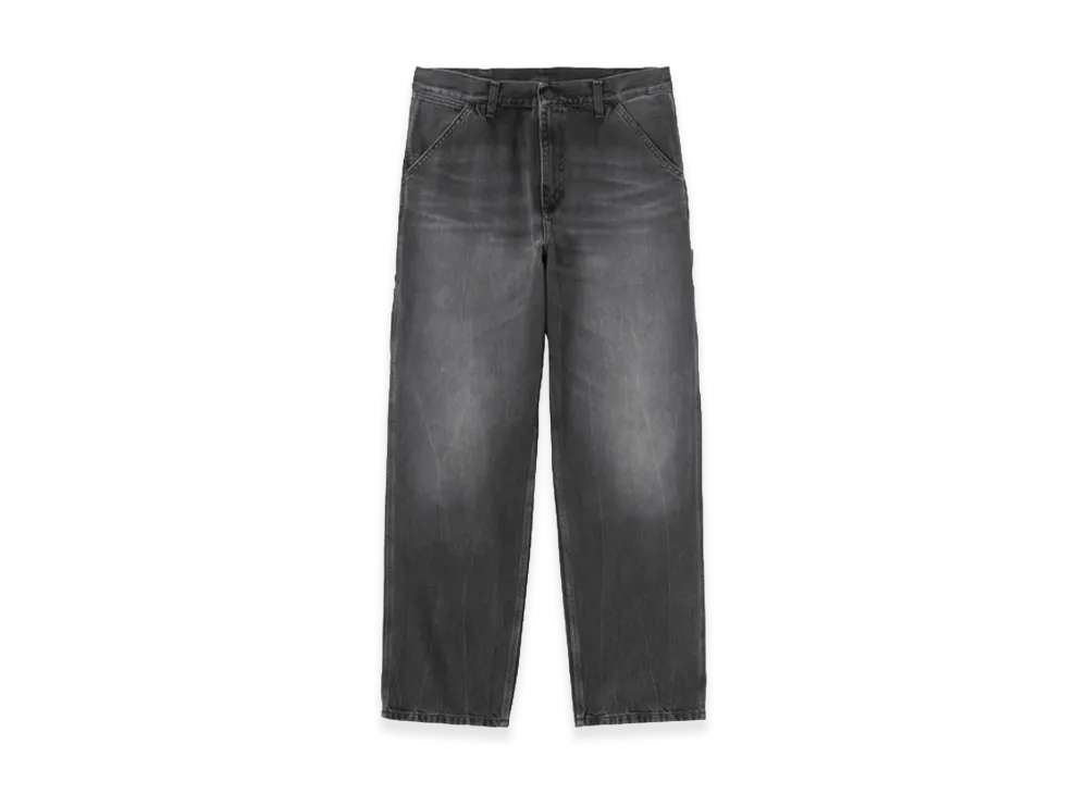 Carhartt WIP Single Knee Pant "Black/Marble Used Wash"