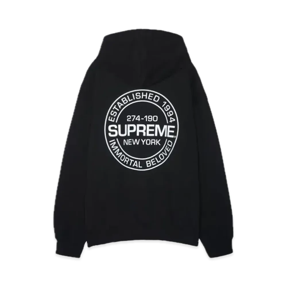 Supreme Immortal Hooded Sweatshirt "Black"