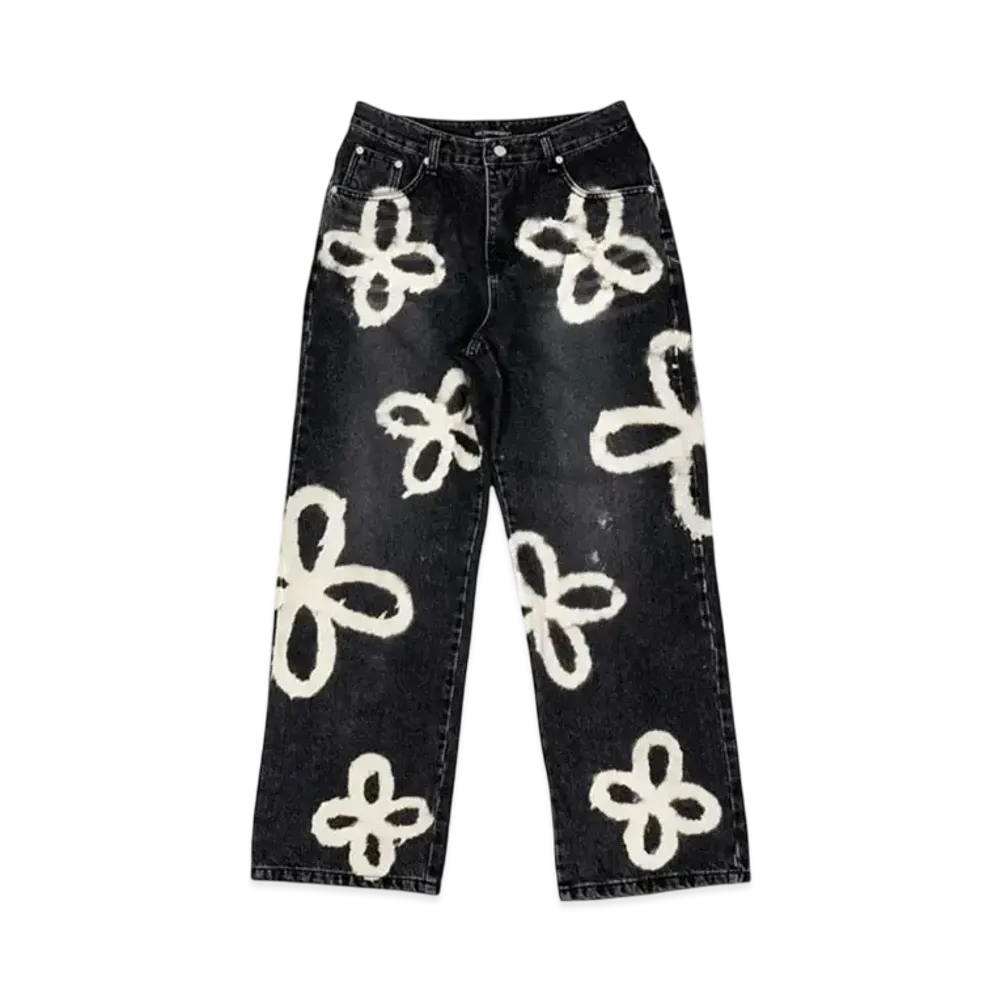 SURGERY Painted Clover Jeans "Black"