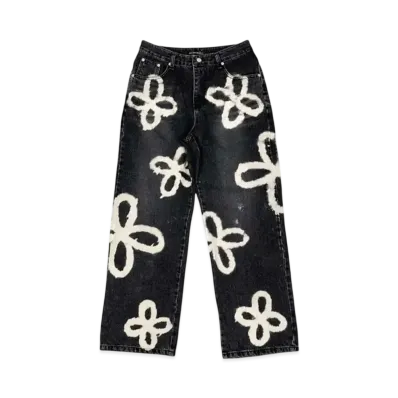 SURGERY Painted Clover Jeans "Black"