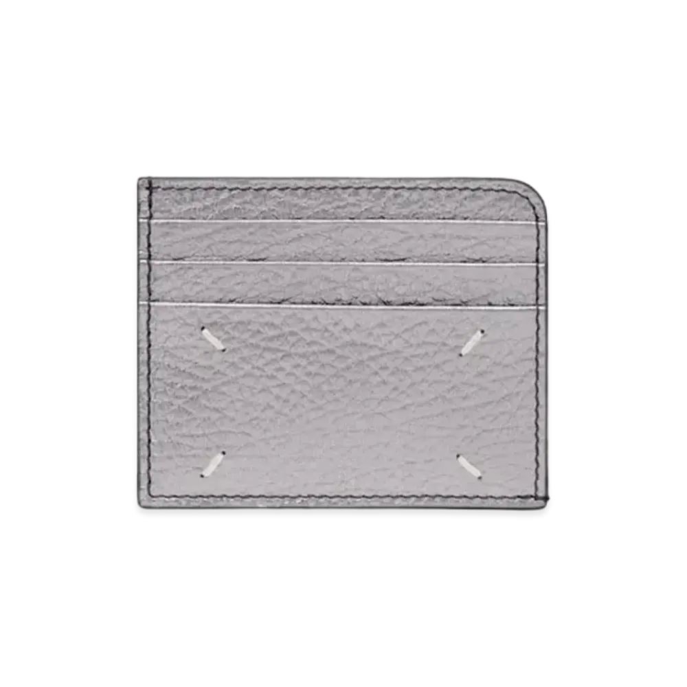 Maison Margiela Four Stitches Card Holder "Metallic Grey"