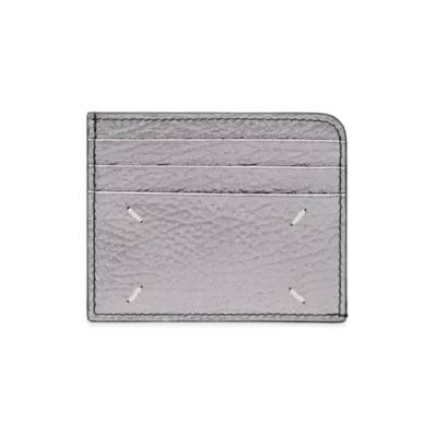 Maison Margiela Four Stitches Card Holder "Metallic Grey"