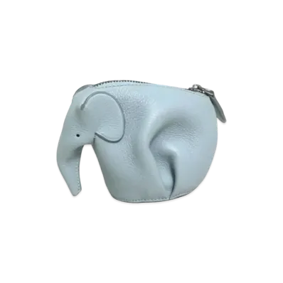 Loewe Animal Coin Case "Light blue"