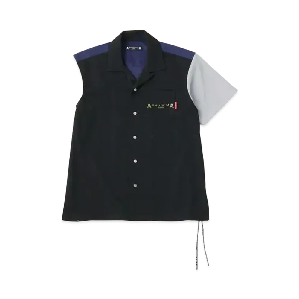 mastermind JAPAN Color Blocking SS Shirts "Black Base"