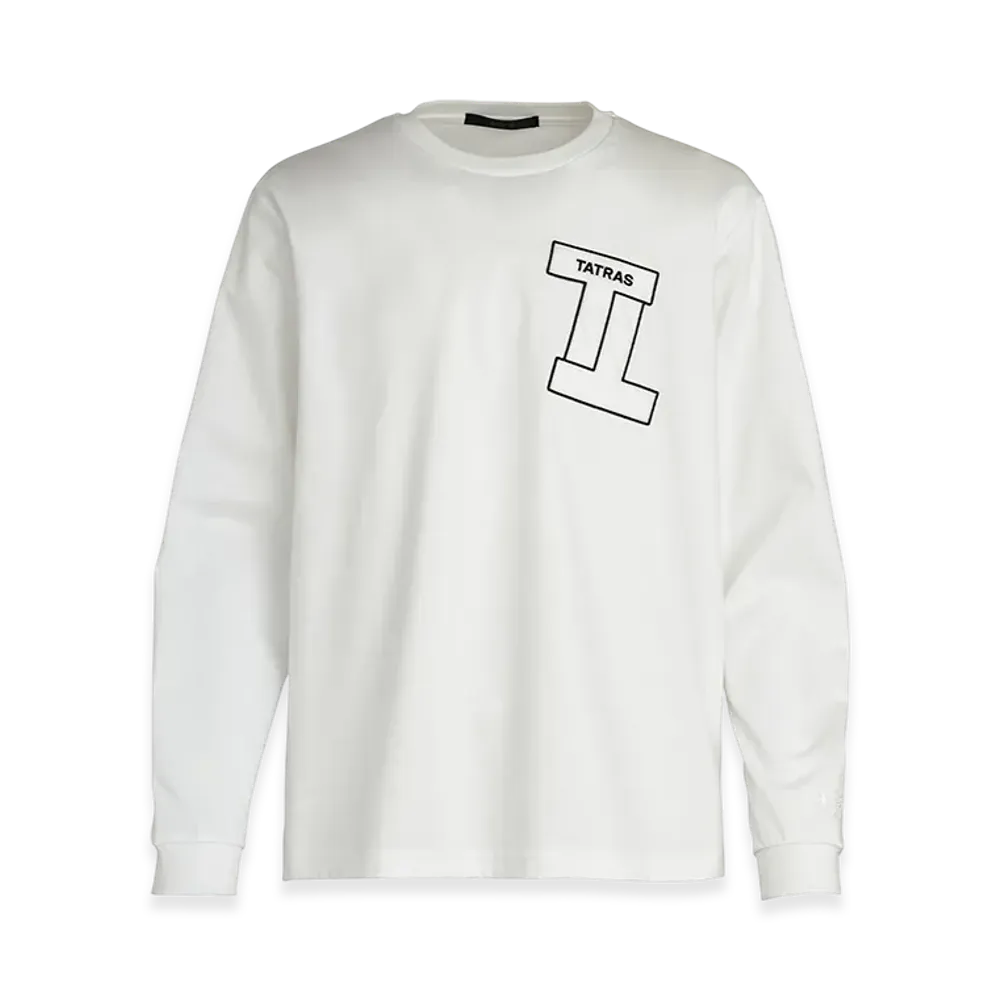 TATRAS SALEMI Long Sleeve T-Shirt "White"