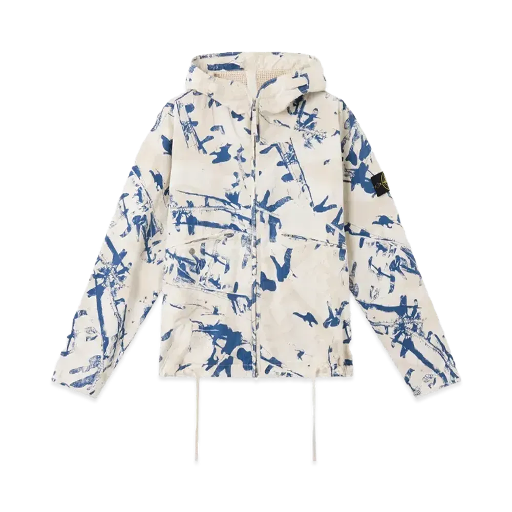 Stone Island 4100069 Scan Camo On Stretch Ripstop-OVD "Desert Brown"