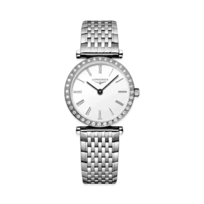 Longines La Grande Classique de Longines 24.00mm "White/Stainless Steel" L4.341.0.11.6