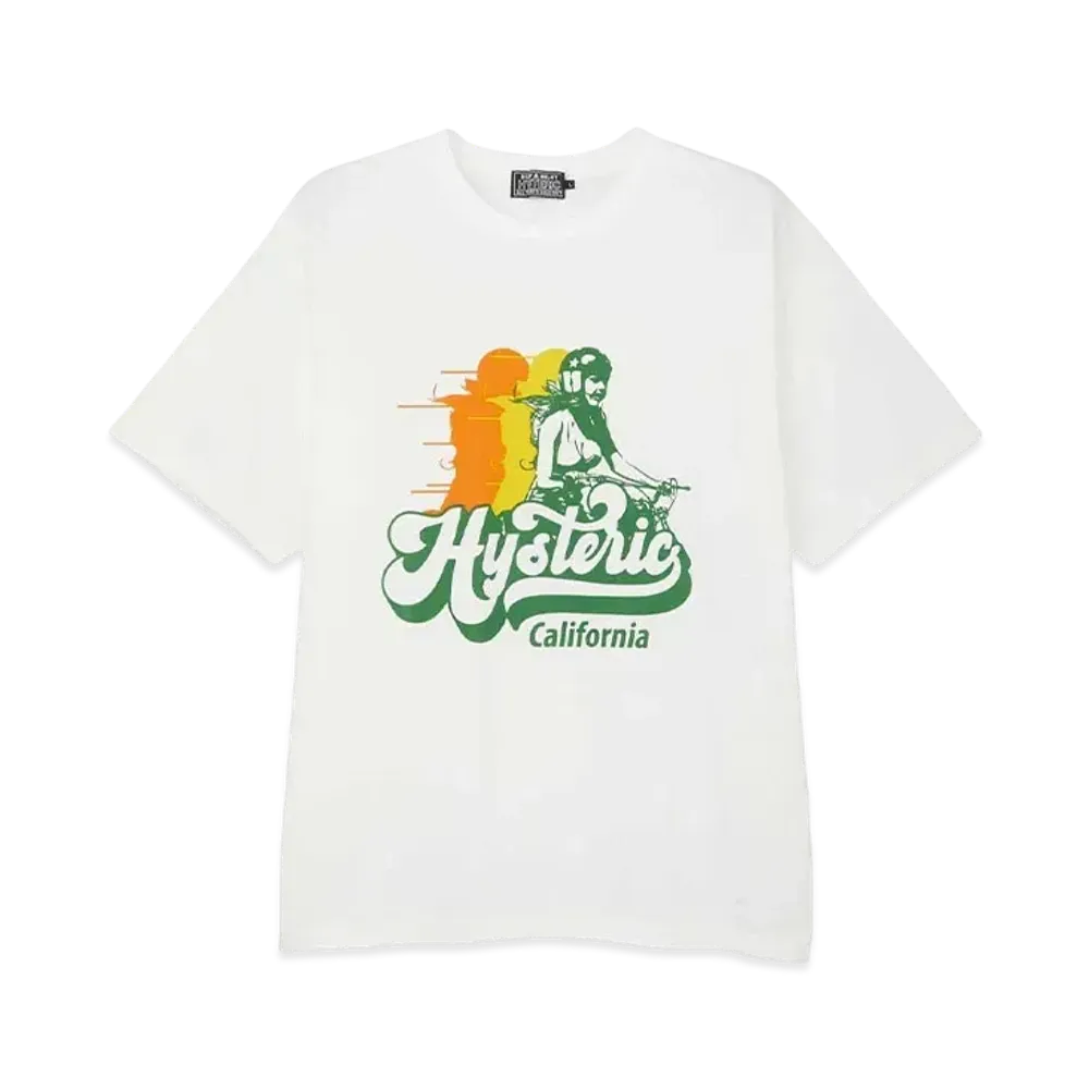 HYSTERIC GLAMOUR California 70 T-Shirt "White"