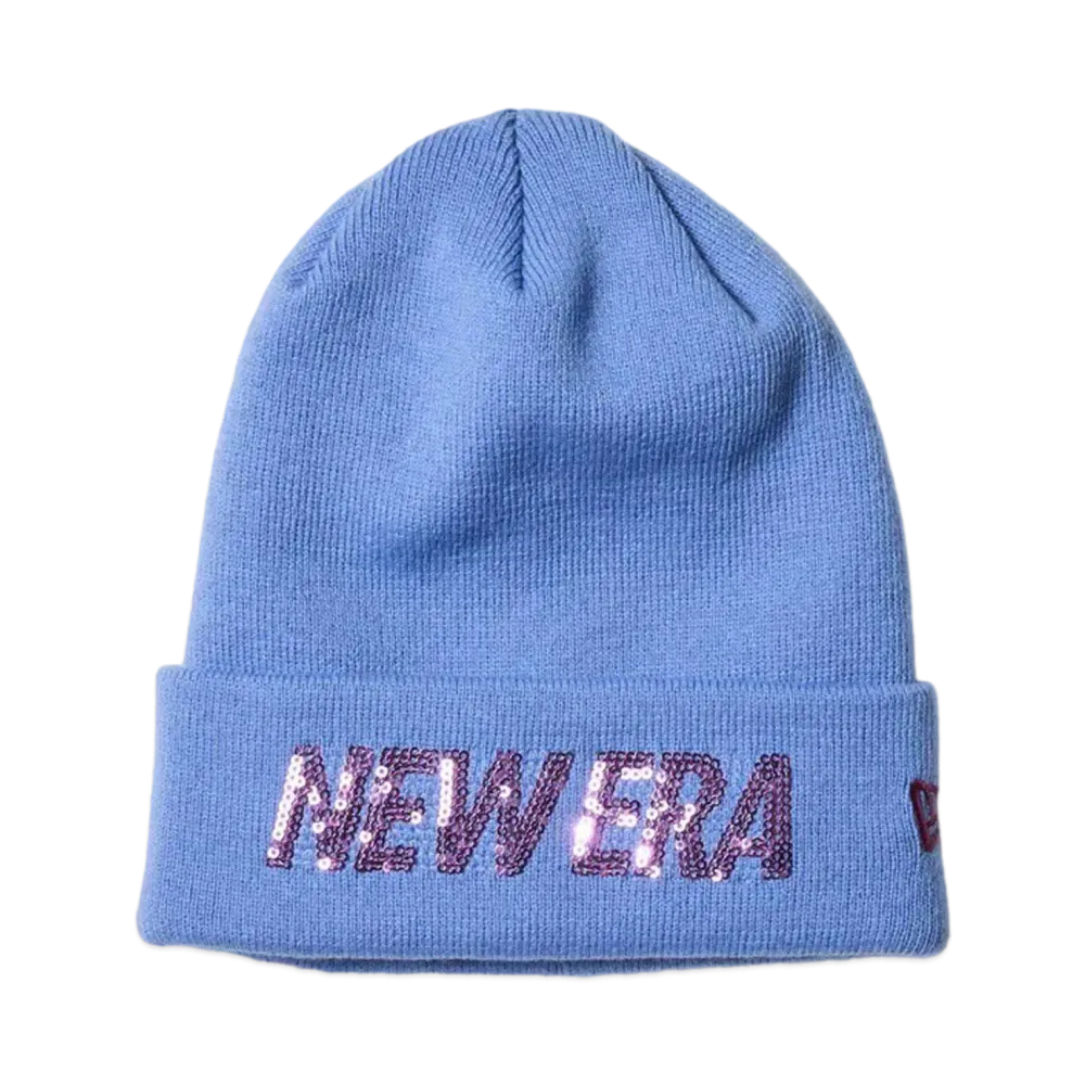 NEW ERA Basic Cuff Knit Spangle "Copen Blue"