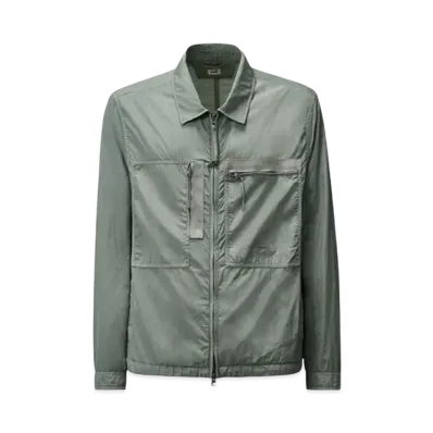 C.P. Company Chrome-R Chest Zip Pockets Overshirt "Stormy Weather Blue"