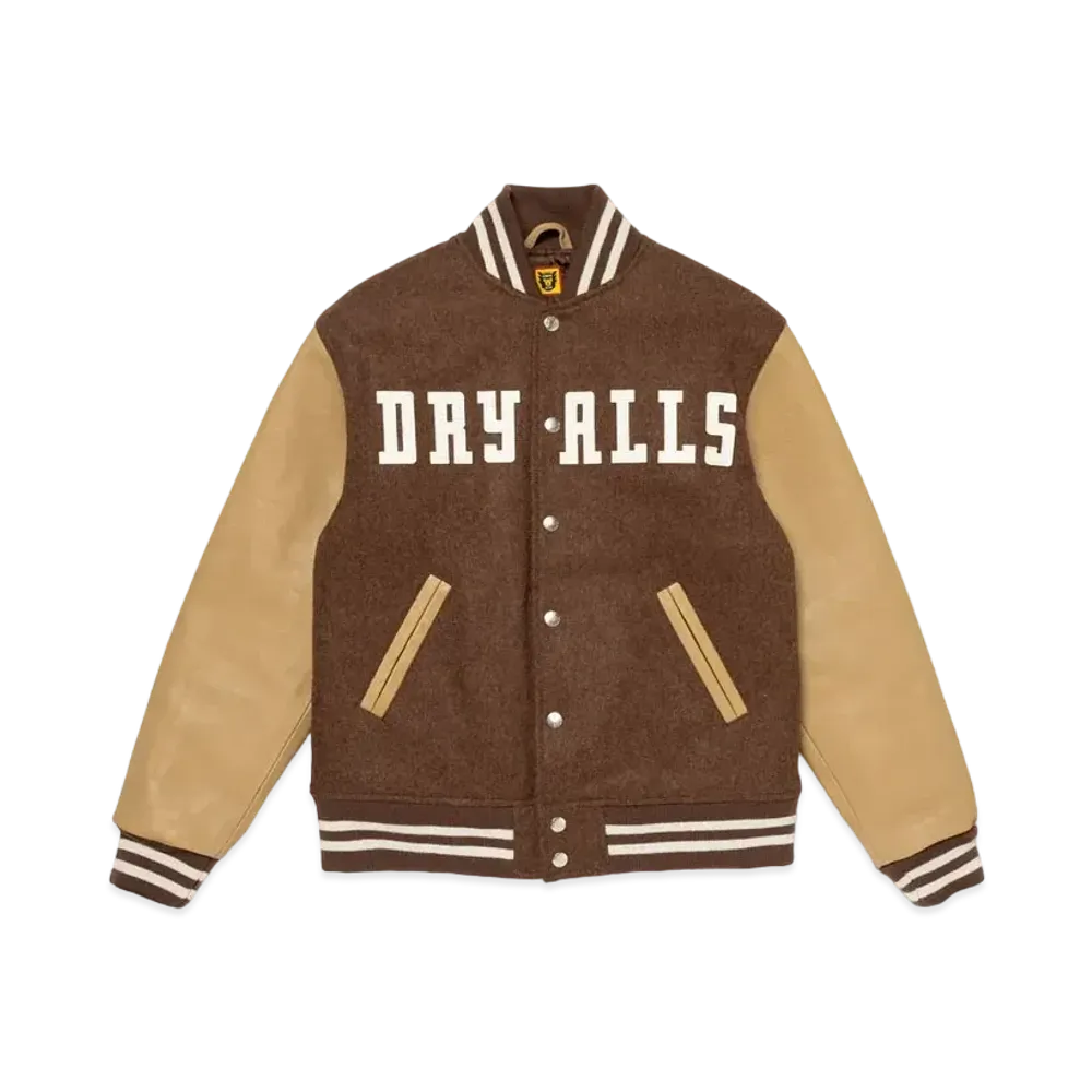 HUMAN MADE Varsity Jacket "Brown"