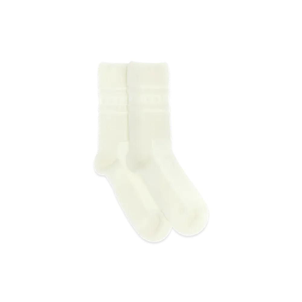 sacai Women's Logo Socks "White"