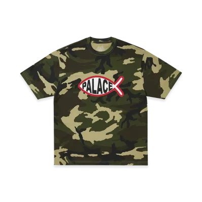 PALACE Plaice T-Shirt "Woodland Camo"