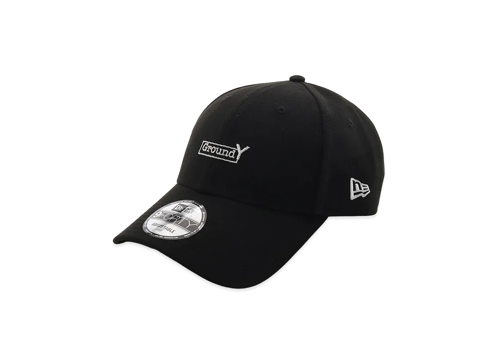 Ground Y x NEW ERA Women's Box Logo Cap "Black"