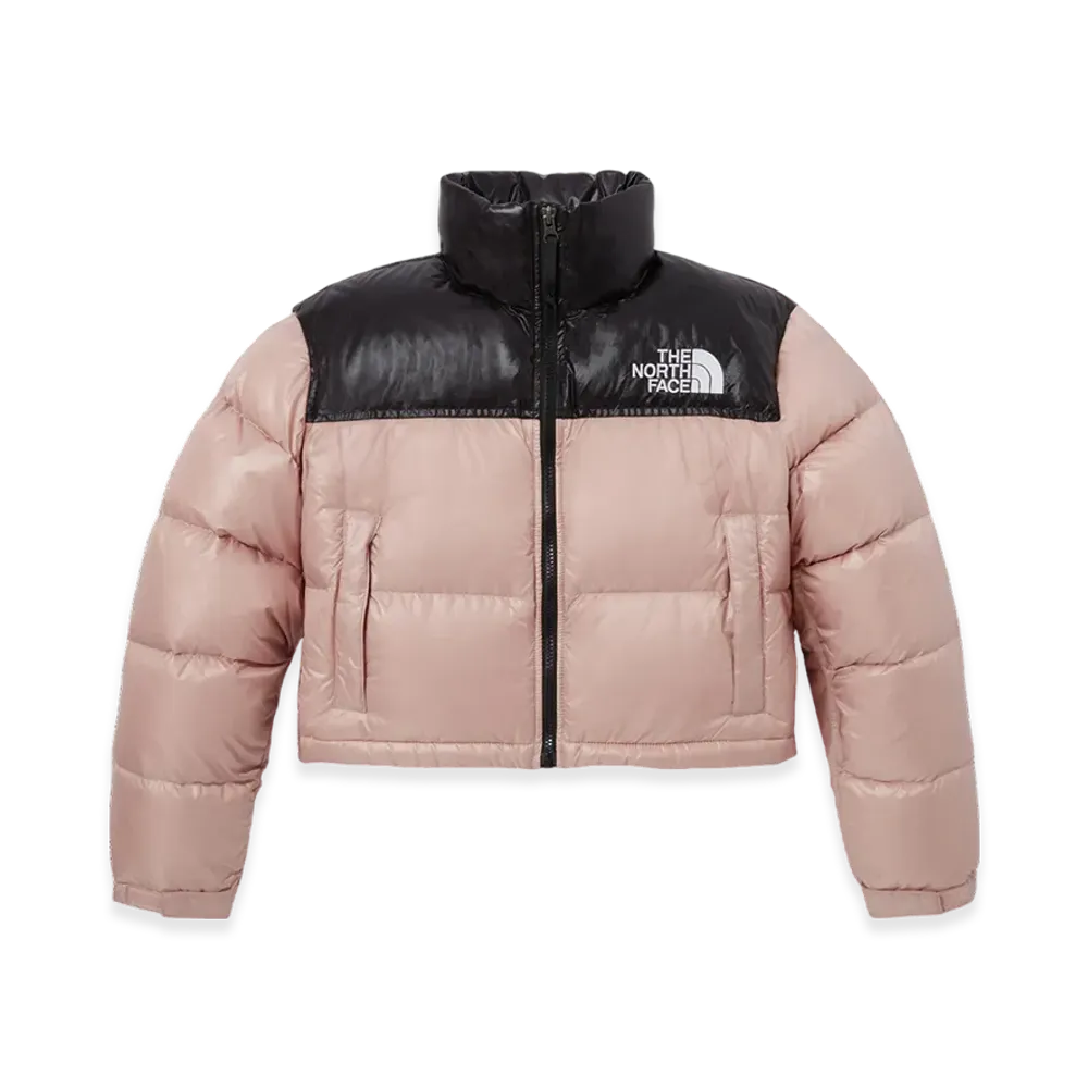 The North Face Women's Nuptse Short Jacket "Pastel Pink"