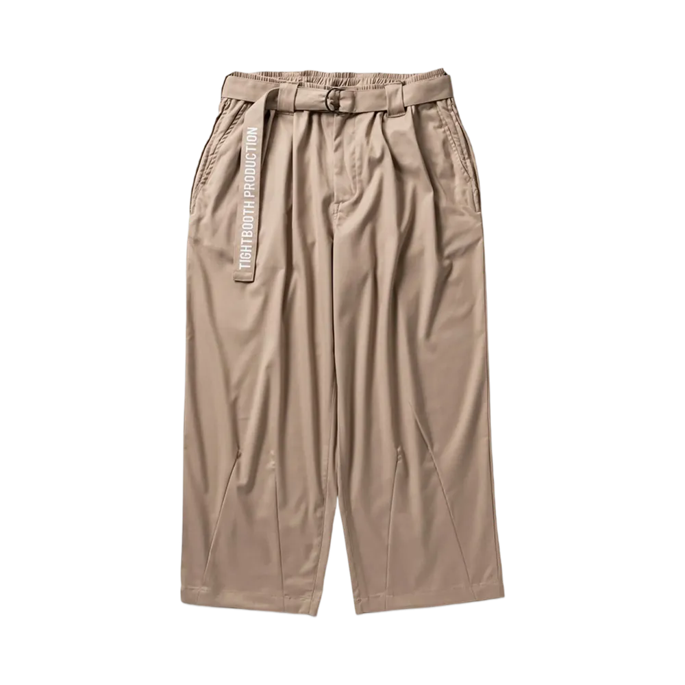 TIGHTBOOTH Baggy Slacks "Beige"