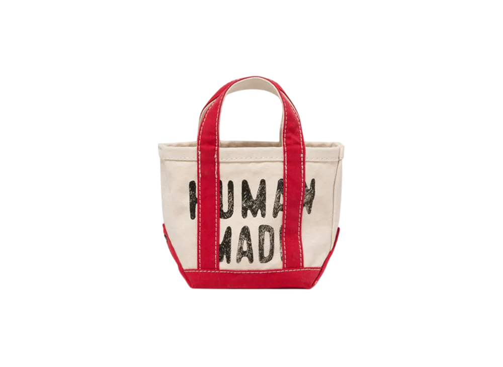 HUMAN MADE Canvas Tote Small "White"