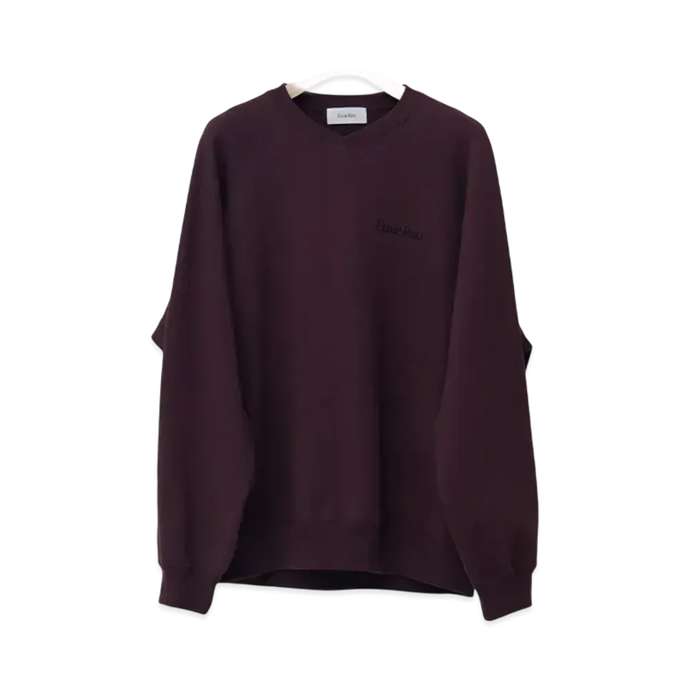 Ernie Palo Crew Neck Sweat "Brown"