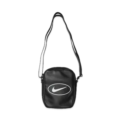 Supreme x Nike Leather Shoulder Bag "Black" HJ7964-045