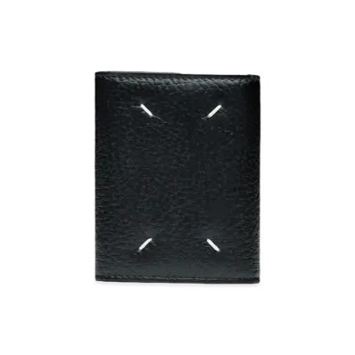 Maison Margiela Accordion Fold Leather Wallet "Black"