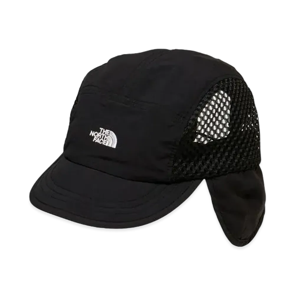 The North Face Freerun Earflap Cap "Black x Black"
