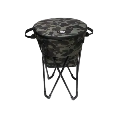 A BATHING APE Bape Camo Camp Stand Cooler "Green"