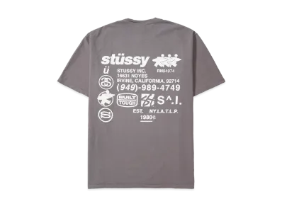 Stussy Dna Pigment Dyed Tee "Shark" (FA24)