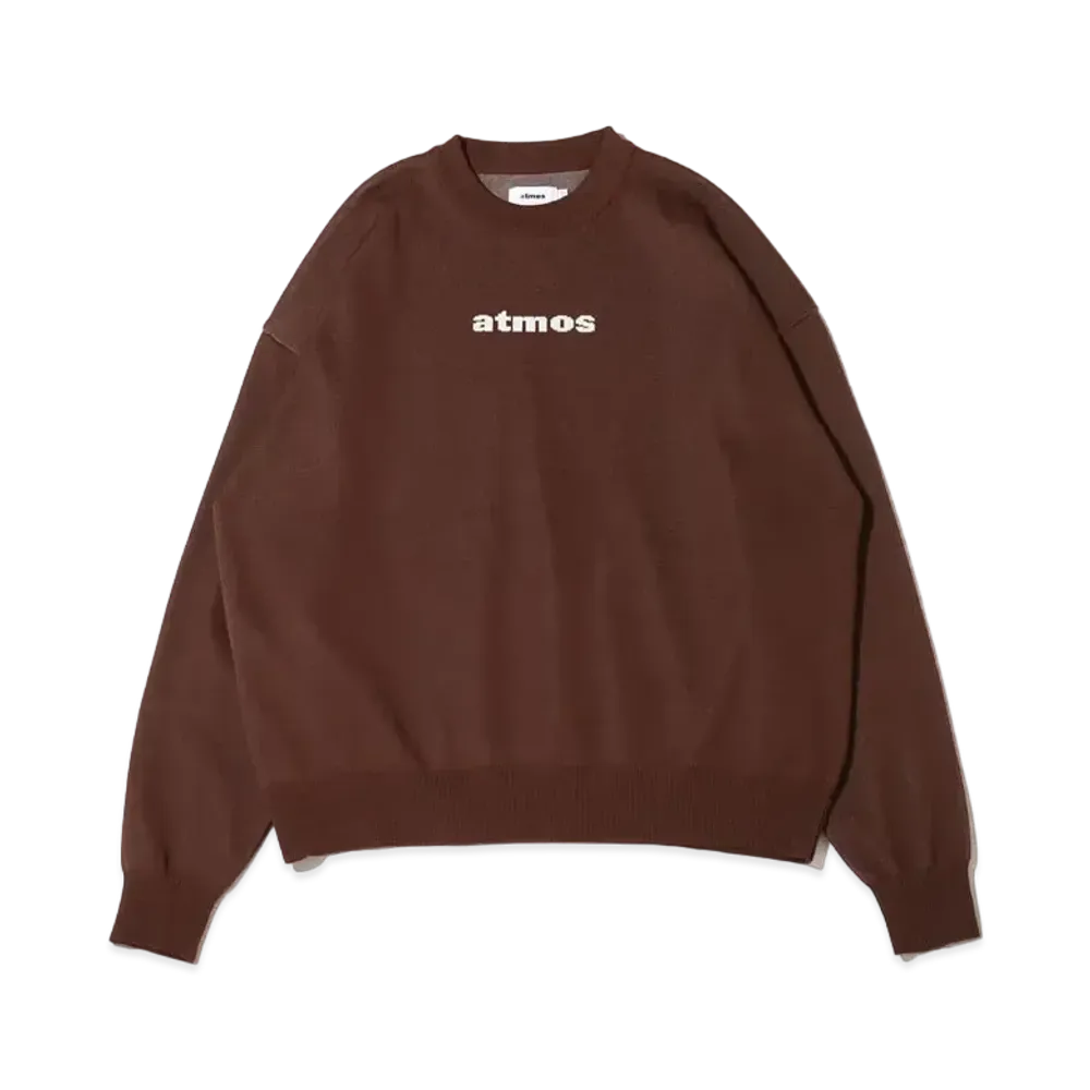 atmos Classic Logo Knit "Brown"