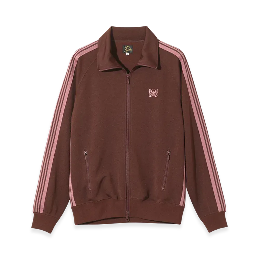 NEEDLES Track Jacket - Poly Smooth "Brown"