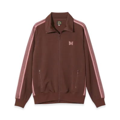 NEEDLES Track Jacket - Poly Smooth "Brown"