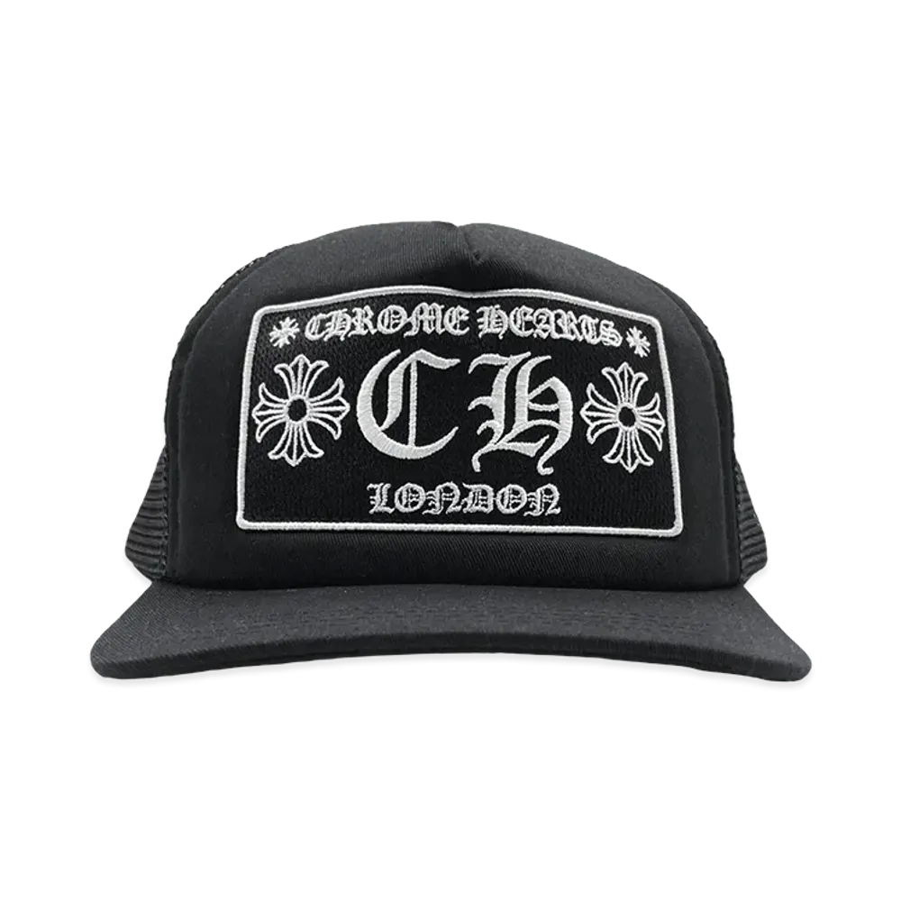 Chrome Hearts CH Trucker Cap London Exclusive "Black"
