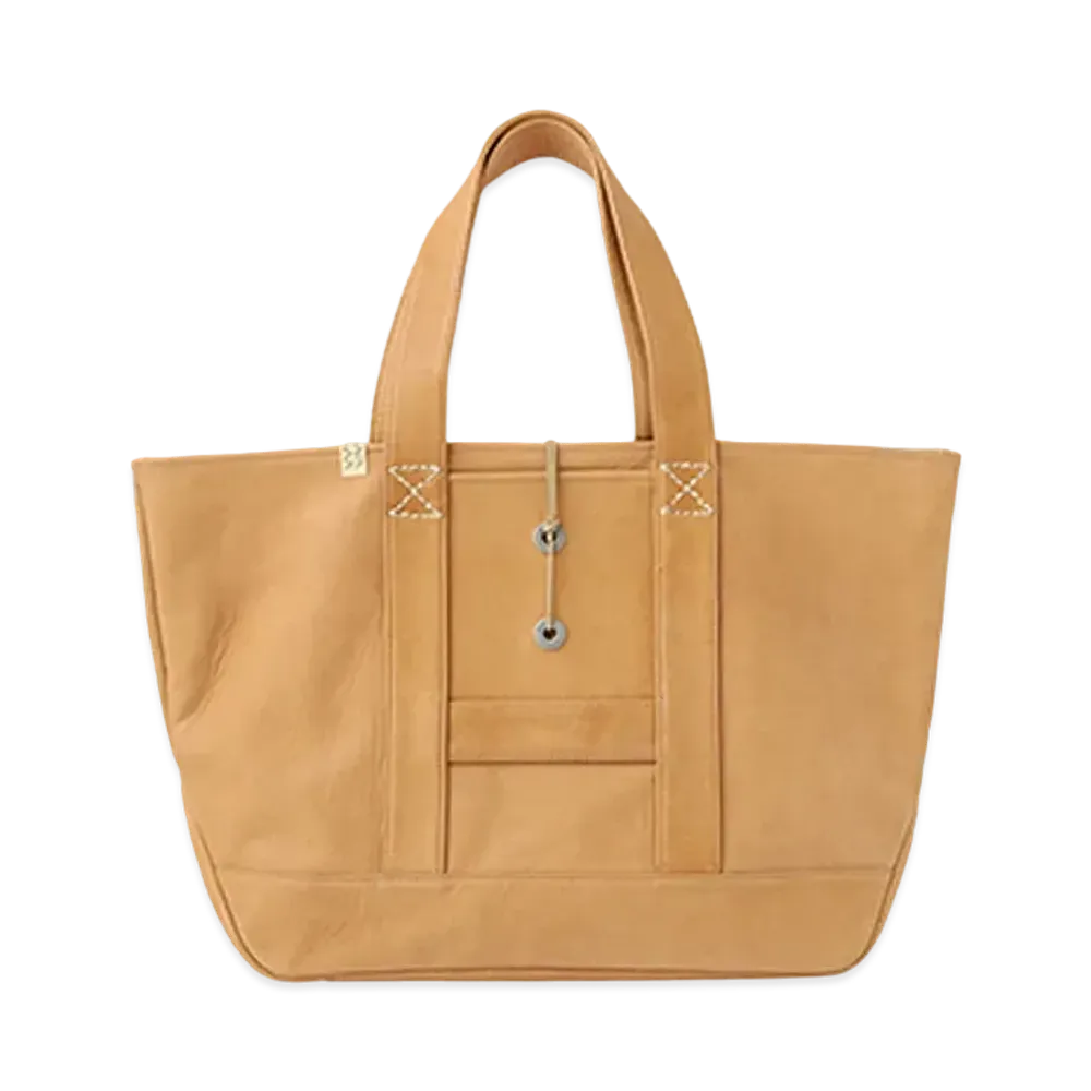 visvim HOMER TOTE (XL) (FR VEG.LB) "Lt.Brown"