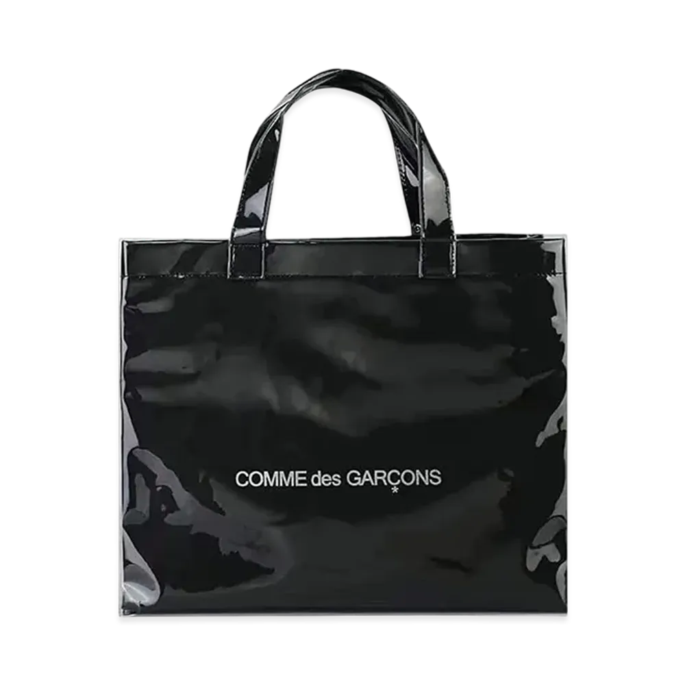 COMME des GARCONS PVC Craft Paper Bag Limited Color "Black"
