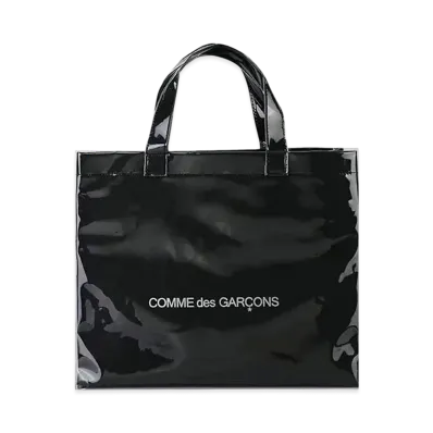 COMME des GARCONS PVC Craft Paper Bag Limited Color "Black"