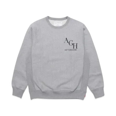 NAMEDARUMA X WACKO MARIA CREW NECK SWEAT "Gray"