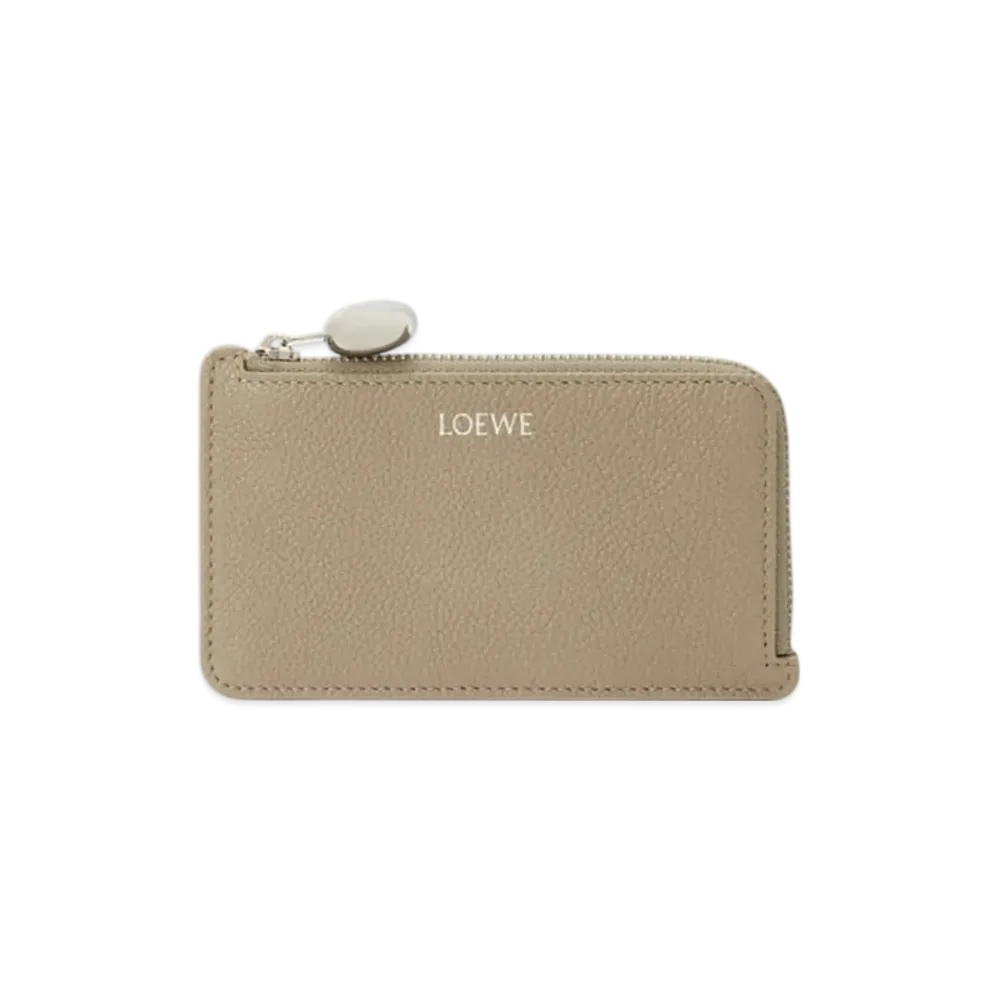 LOEWE Pebble Coin Card Holder "Clay"