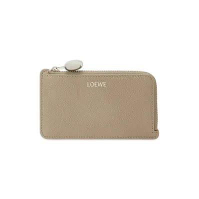 LOEWE Pebble Coin Card Holder "Clay"