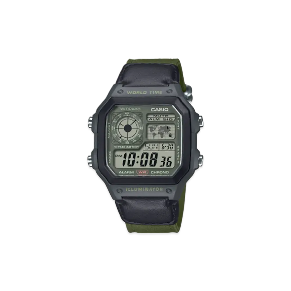 Casio Collection AE-1200WHUB-3AJF "Charcoal"