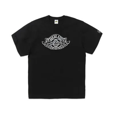 SNKRDUNK × THE NETWORK BUSINESS Tee "SNEAKER ADDICT BLACK"
