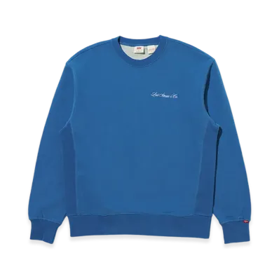 Levi's Graphic Crew Neck Sweatshirt "Blue"