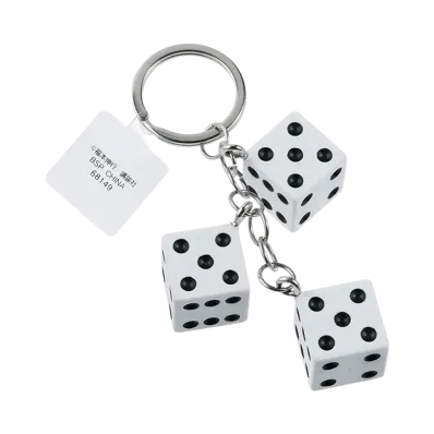 BANDAI "Ichiban Kuji" -Kaiji: The Ultimate Lottery - Drawing a lottery ticket is what makes life enjoyable, right...?- F Prize Always Victorious...! My Shigoro Dice Keyring